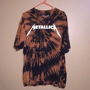 Bleached Metallica Shirt